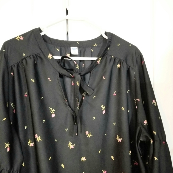 Old Navy Floral Black Dress , Vibrant colors, XXL - Picture 2 of 8